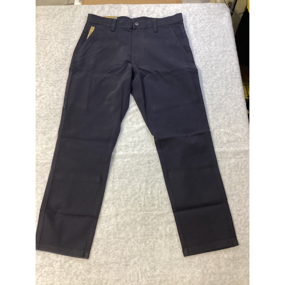 WP Weatherproof Men Commuter Pants Navy Blue Stretch Flex Waist 32x30 W5F899SC